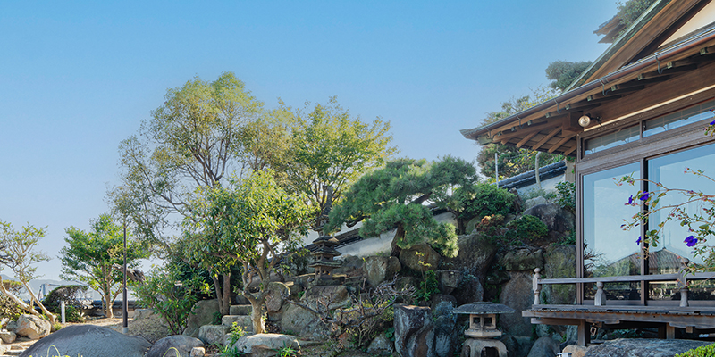 ふぐ懐石gardenの庭