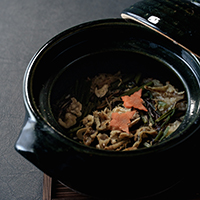 季節の炊込土鍋御飯